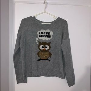Cute sweater.